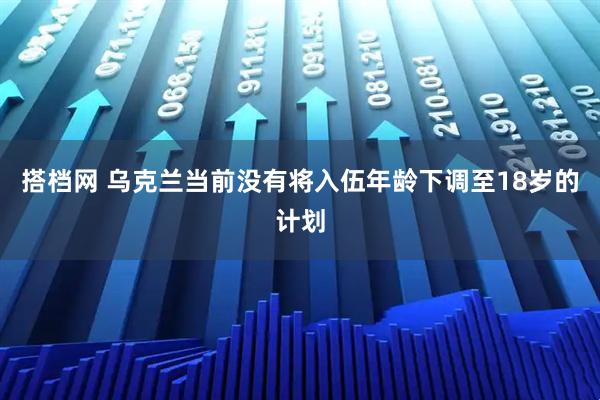 搭档网 乌克兰当前没有将入伍年龄下调至18岁的计划