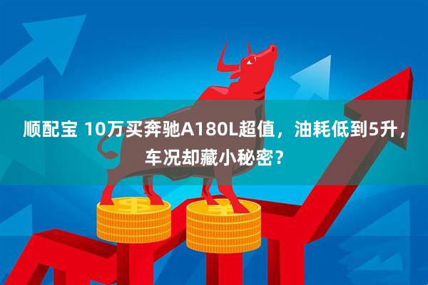 顺配宝 10万买奔驰A180L超值，油耗低到5升，车况却藏小秘密？