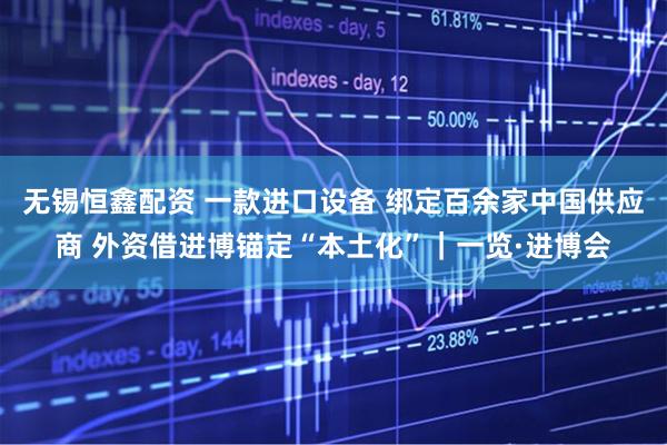 无锡恒鑫配资 一款进口设备 绑定百余家中国供应商 外资借进博锚定“本土化”｜一览·进博会